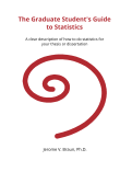 The Graduate Student's Guide to Statistics at Leanpub